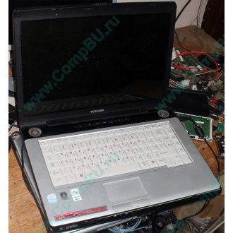 Ноутбук Toshiba Satellite A200-1M4 (Intel Pentium Dual Core T2130 (2x1.86Ghz) /1024Mb DDR2 /120Gb /15.4" TFT 1280x800) - Салават