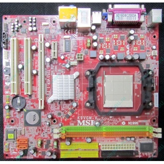 Б/У материнская плата с дефектом MSI MS-7253 K9VGM-V VER 1.1 s.AM2 (Салават)
