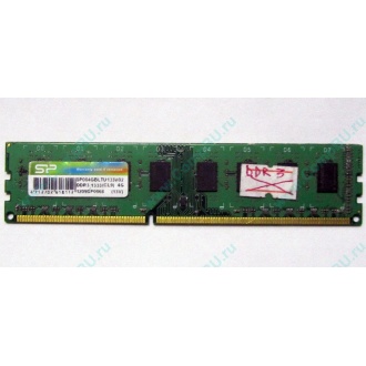 НЕРАБОЧАЯ память 4Gb DDR3 SP (Silicon Power) SP004BLTU133V02 1333MHz pc3-10600 (Салават)