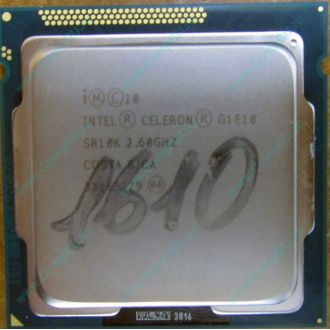 Процессор Intel Celeron G1610 (2x2.6GHz /L3 2048kb) SR10K s.1155 (Салават)
