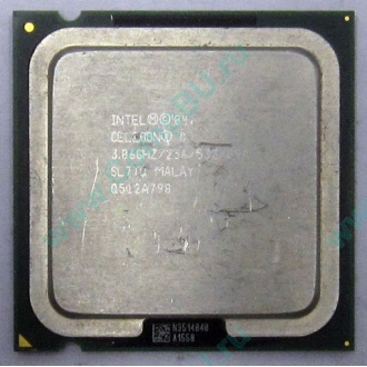 Процессор Intel Celeron D 345J (3.06GHz /256kb /533MHz) SL7TQ s.775 (Салават)