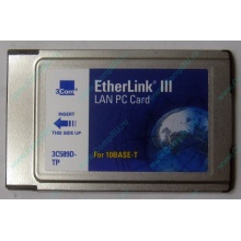 Сетевая карта 3COM Etherlink III 3C589D-TP (PCMCIA) без LAN кабеля (без хвоста) - Салават